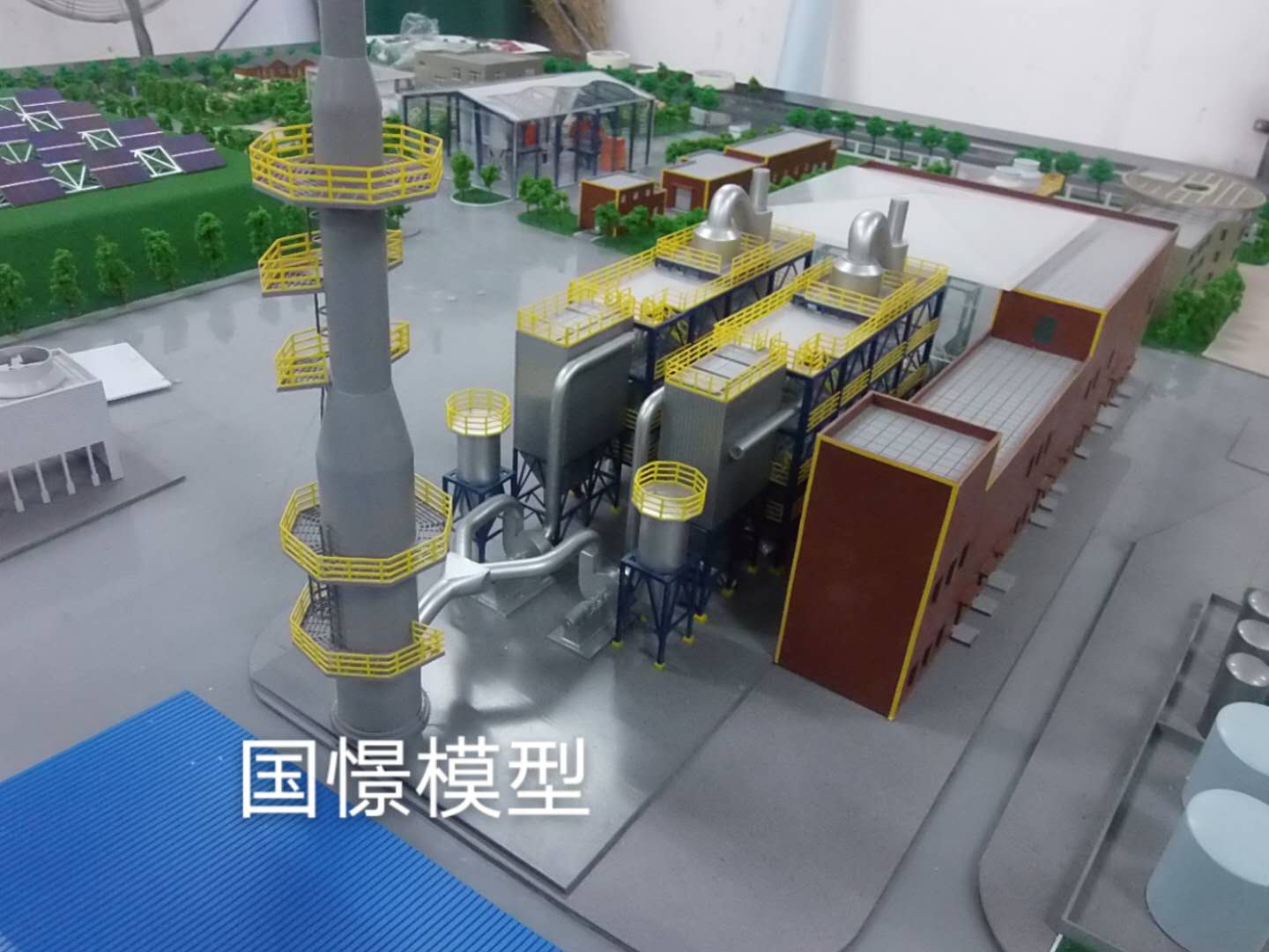 安新县工业模型