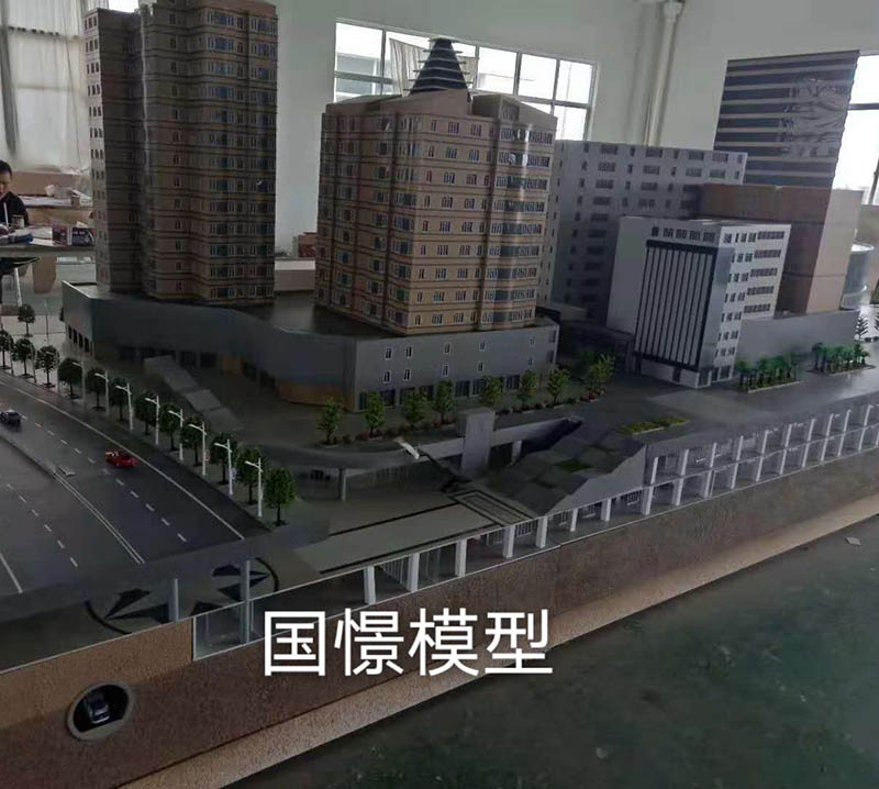 安新县建筑模型